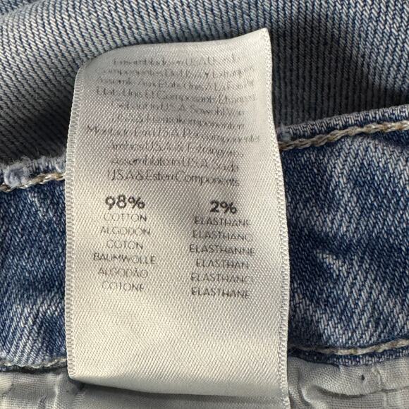 Mother Superior SZ 25 The Tomcat Jeans The Confession Distressed Rips Cropped - Picture 11 of 13